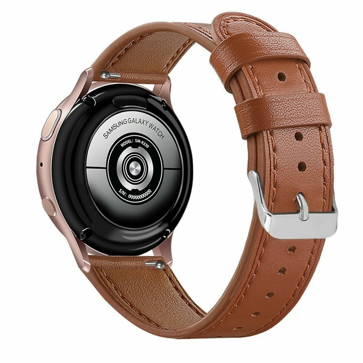 Correa cuero moderna Coros Apex 42mm (marrón)