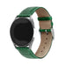 Correa cuero cocodrilo Samsung Gear Sport (verde)