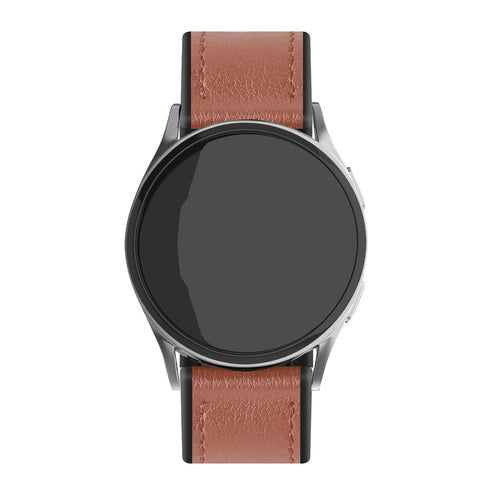 Suunto Race (S) Leather Hybrid Strap (Light Brown)