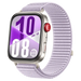 Huawei Watch Fit 3 Nylon Wave Strap (Light Purple)