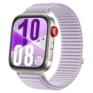 Correa nylon ondulada Huawei Watch Fit 5 Pro (púrpura claro)