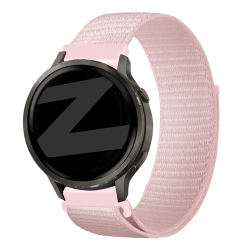 Bandz Correa nylon Loop Garmin Vivomove Luxe (rosa claro)
