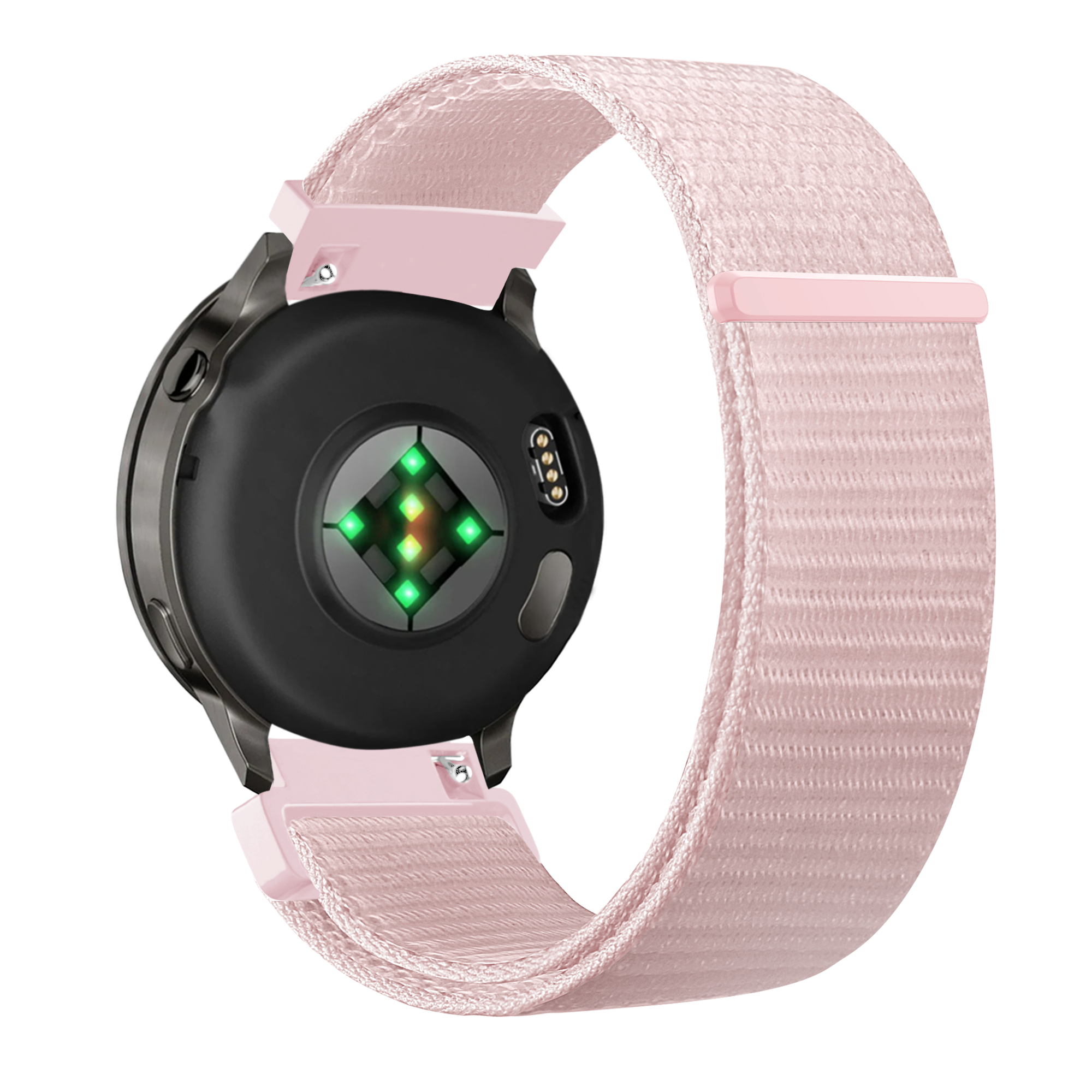 Bandz Correa nylon Loop Garmin Forerunner 165 (rosa claro)