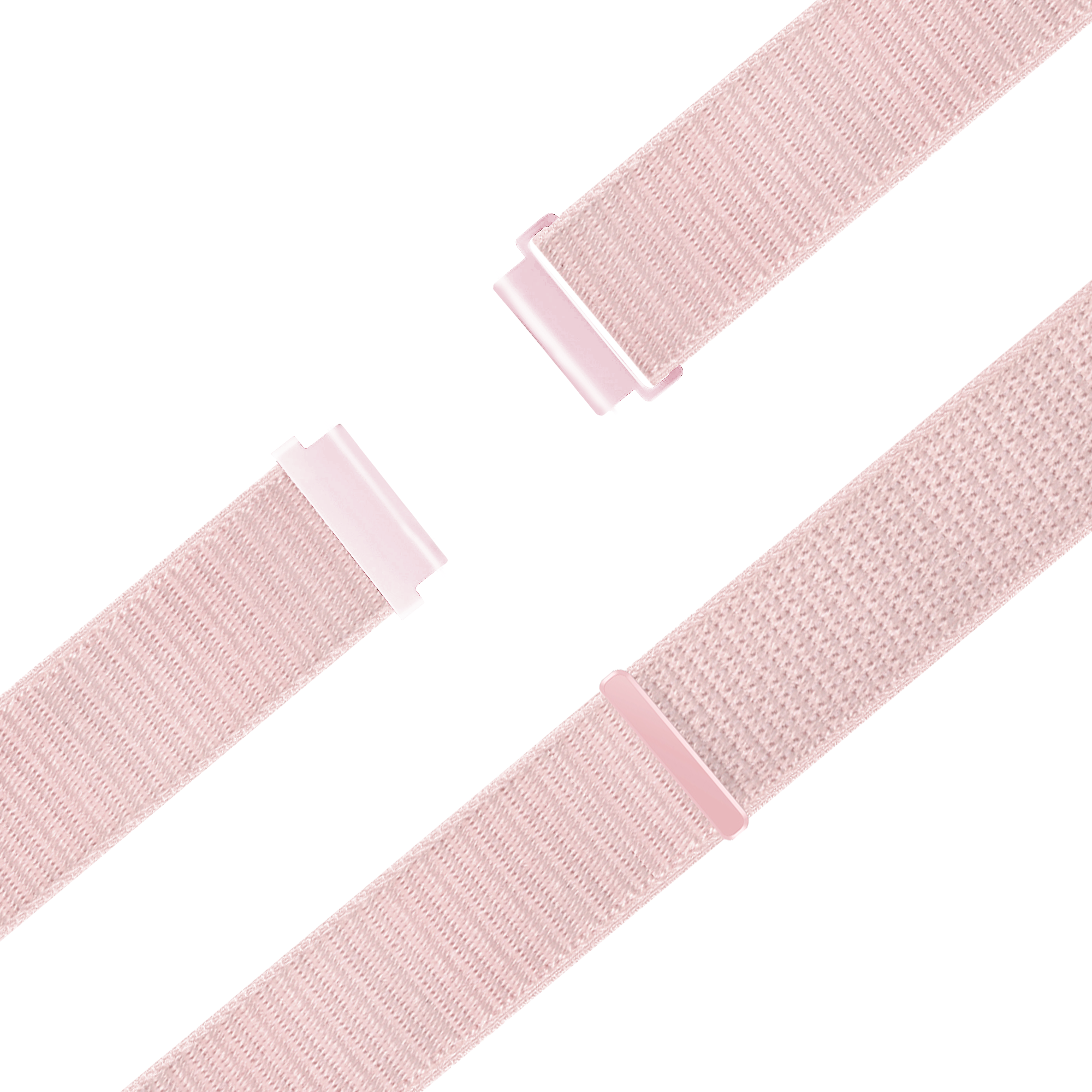 Bandz Garmin Forerunner 170 Nylon Loop Strap (Light Pink)