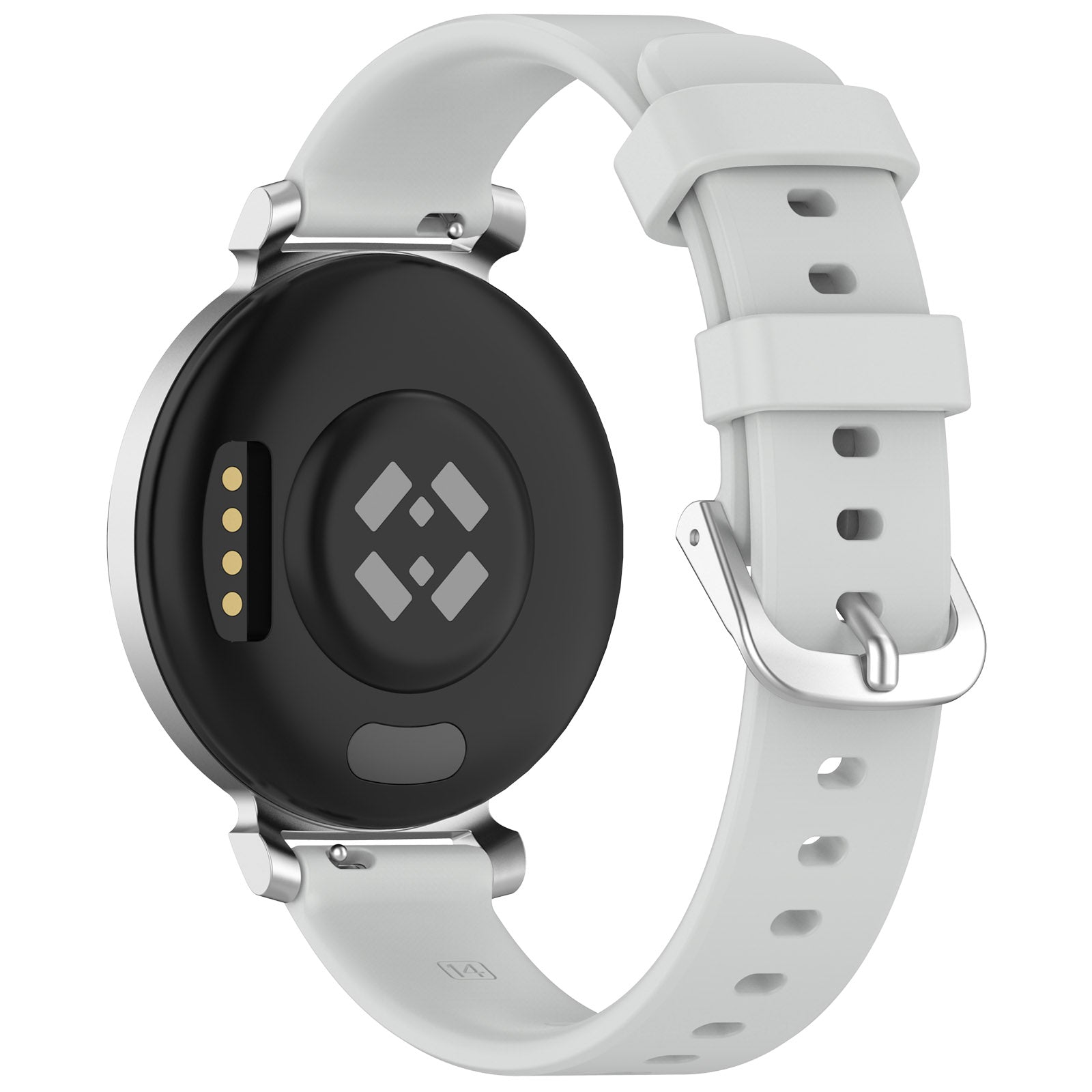 Correa silicona clásica Pebble Round 2 - 14mm (gris claro)