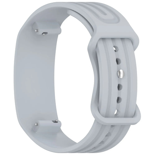 Corea silicone clásico Garmin Cirqa (gris claro)