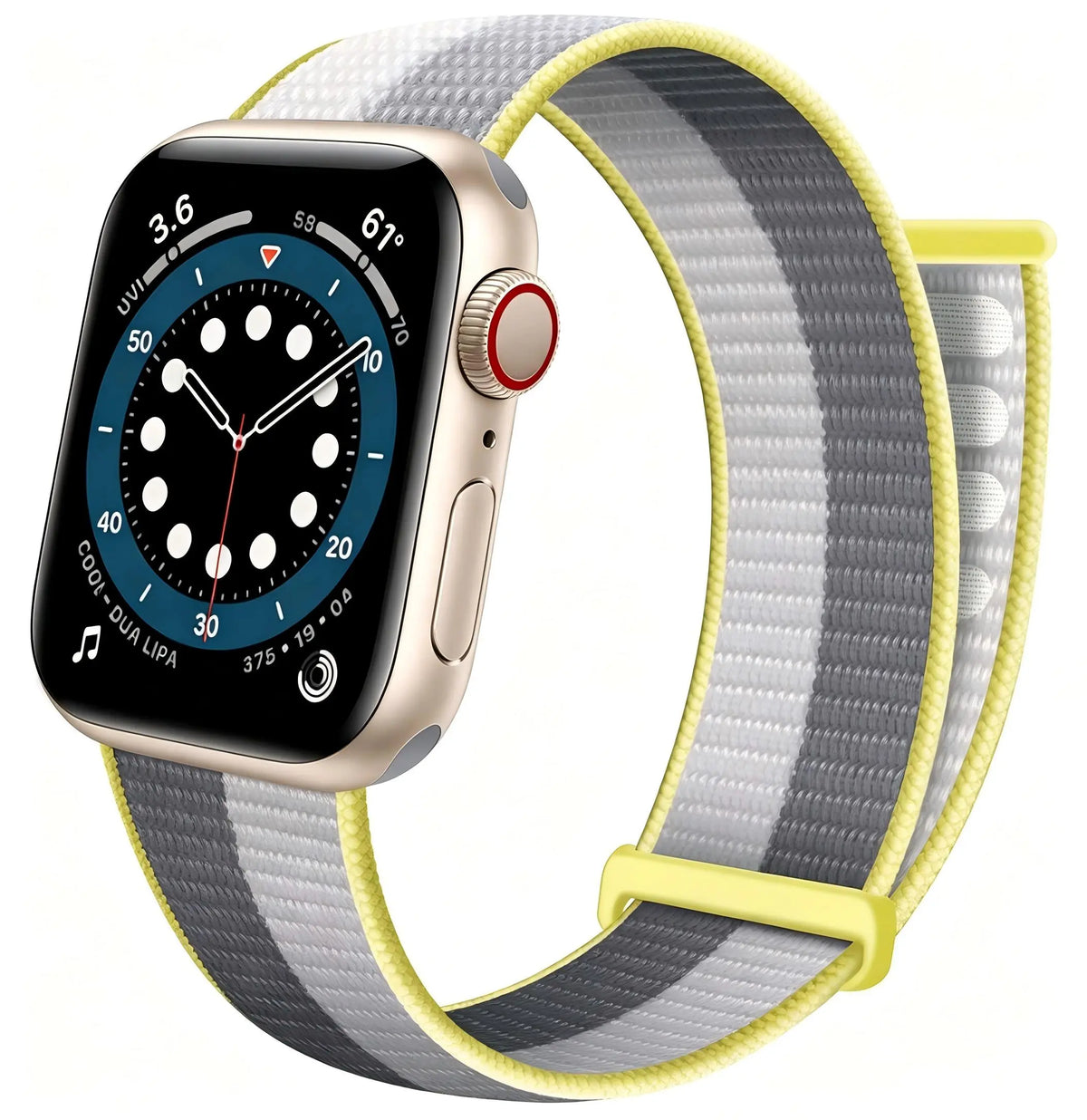 Apple Watch Nylon Loop Strap (Lilac mix)