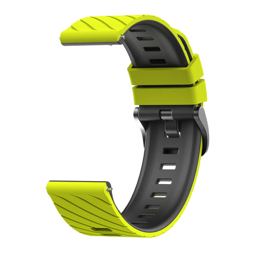 Correa deportiva de sarga Xiaomi Watch 2 Pro (amarillo brillante/negro)