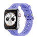 Correa silicona estampado Apple Watch (lila)