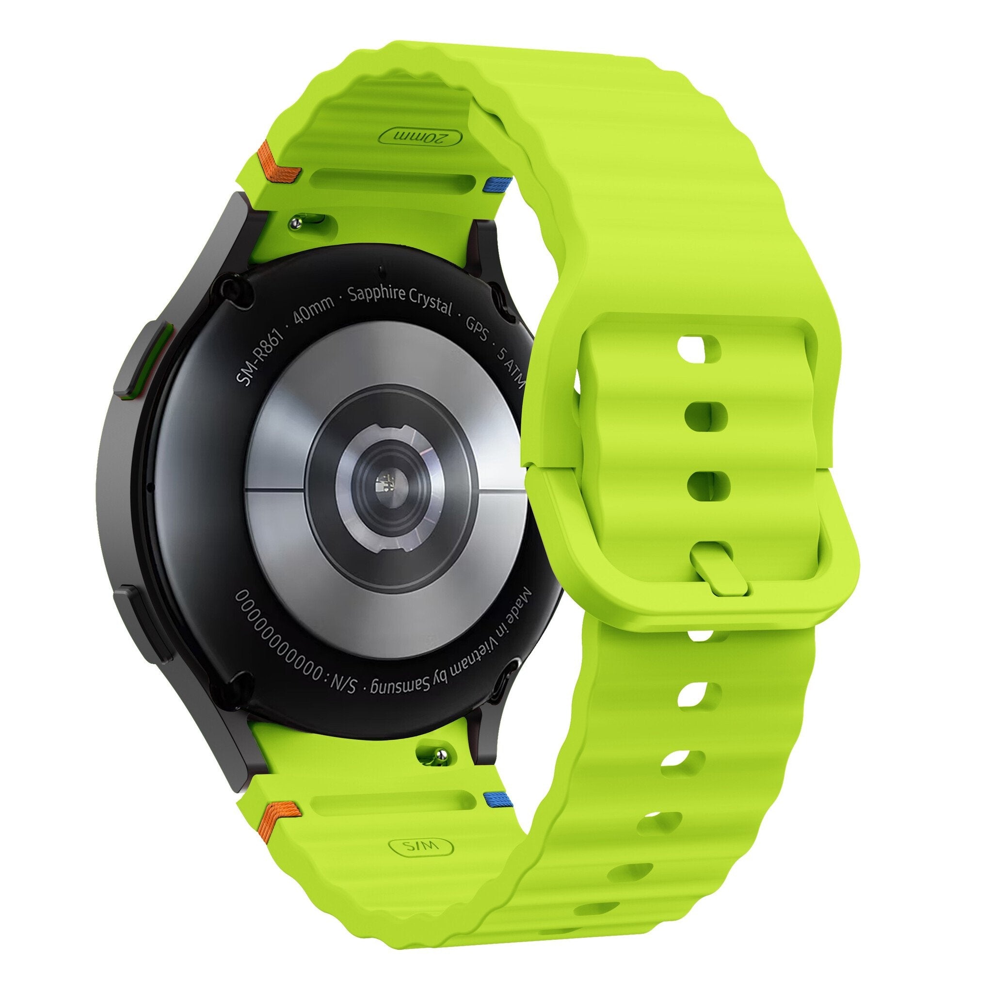 Samsung Galaxy Watch 5 44mm Wave Strap (Lime)