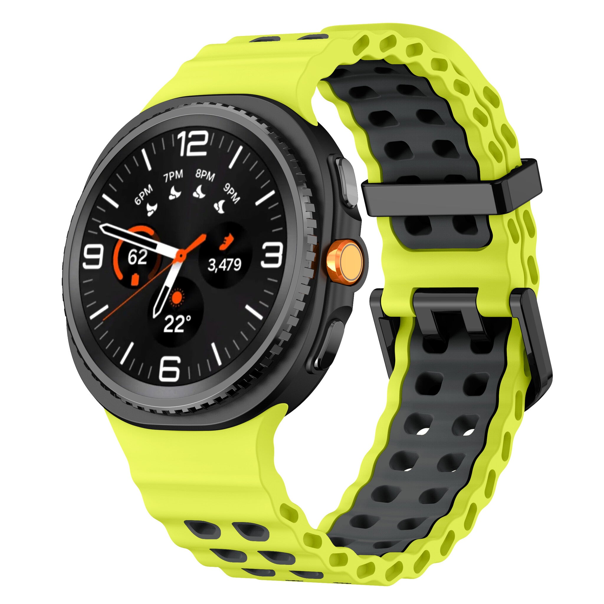 Correa Ocean Samsung Galaxy Watch 8 - 40mm (lima/gris)