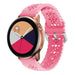 Samsung Galaxy Watch Active Patterned Silicone Strap (Pink)