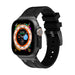 Correa silicona liquida de lujo Apple Watch (negro)