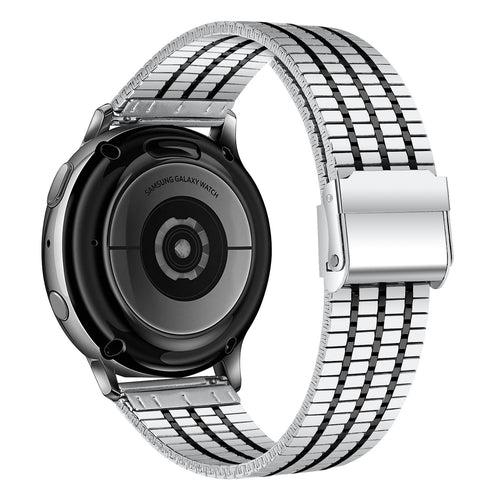 Correa acero fina Amazfit Bip 5 (plateado/negro)