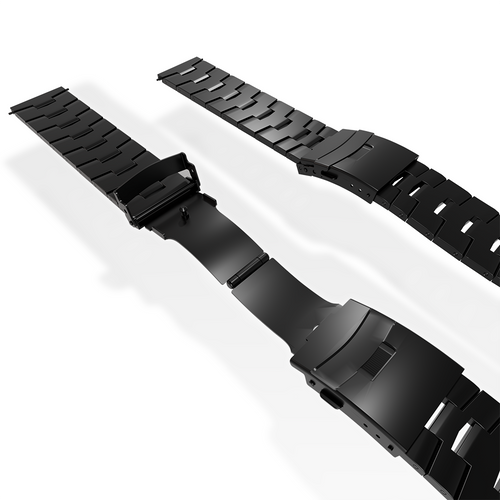 Correa titanio granulado OnePlus Watch 4 - 47mm (negro)
