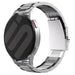 Correa de eslabones de acero de lujo TicWatch 22mm (plata)