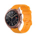 Correa silicona lujo Samsung Galaxy Watch 3 41mm (naranja)