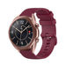 Correa silicona lujo Samsung Galaxy Watch 3 41mm (rojo oscuro)