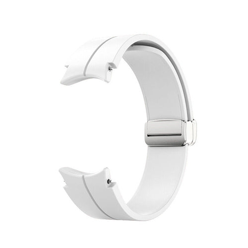 Correa silicona D-Buckle Samsung Galaxy Watch 6 - 44mm (blanco)