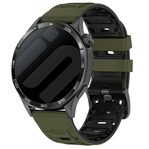 Correa deportiva Mecha Polar Street X (verde militar/negro)