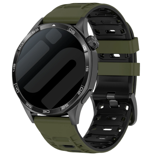 Correa deportiva Mecha ICE Smart TKS Rectangular 1.41 (verde militar/negro)