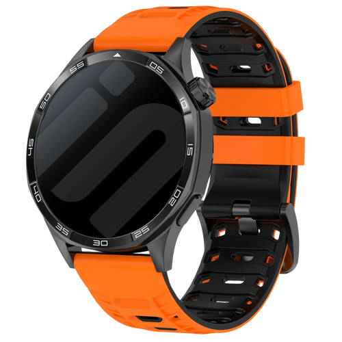 Coros Apex 2 Pro Mecha Sport Strap (Orange/Black)