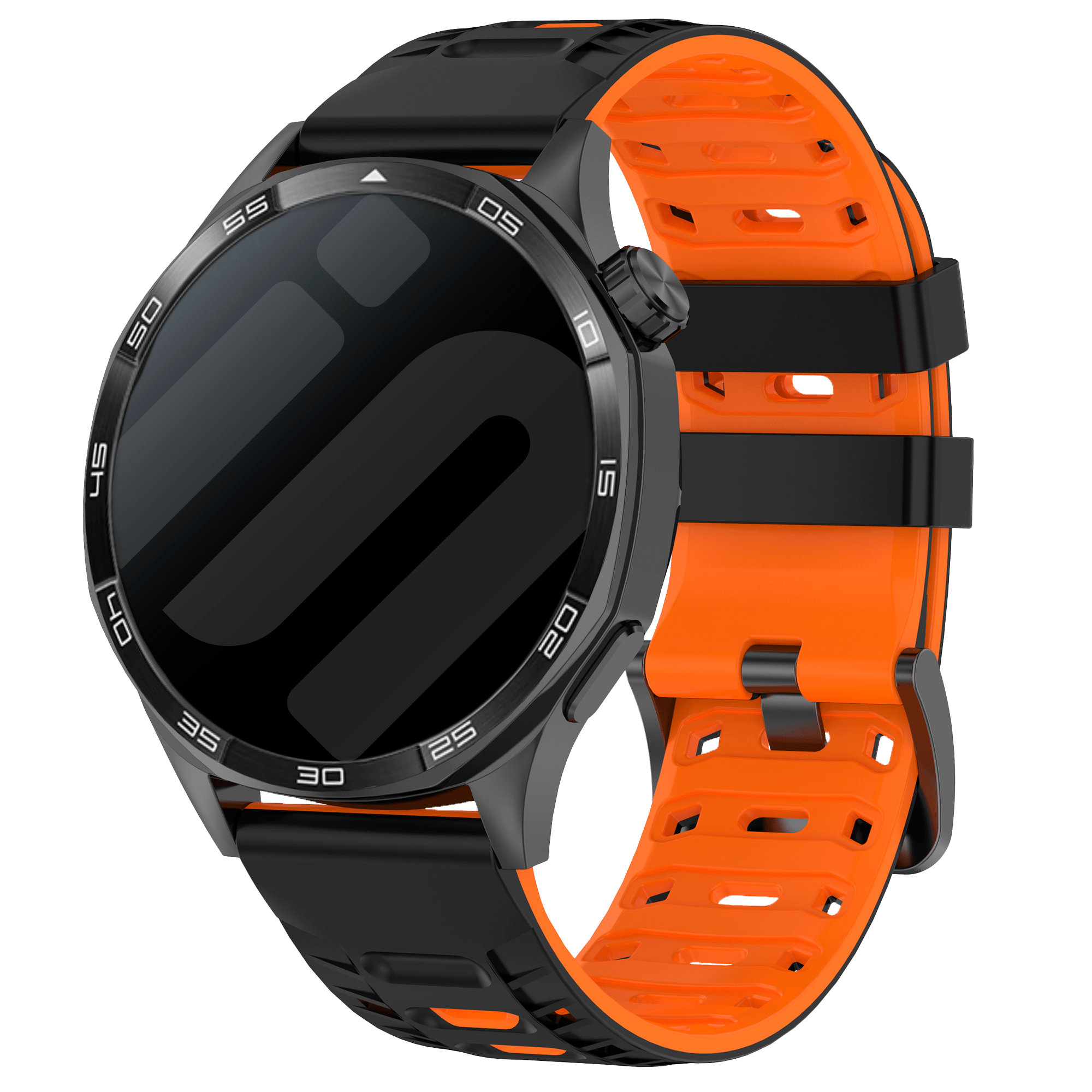 Suunto 9 Peak Pro Mecha Sport Strap (Black/Orange)