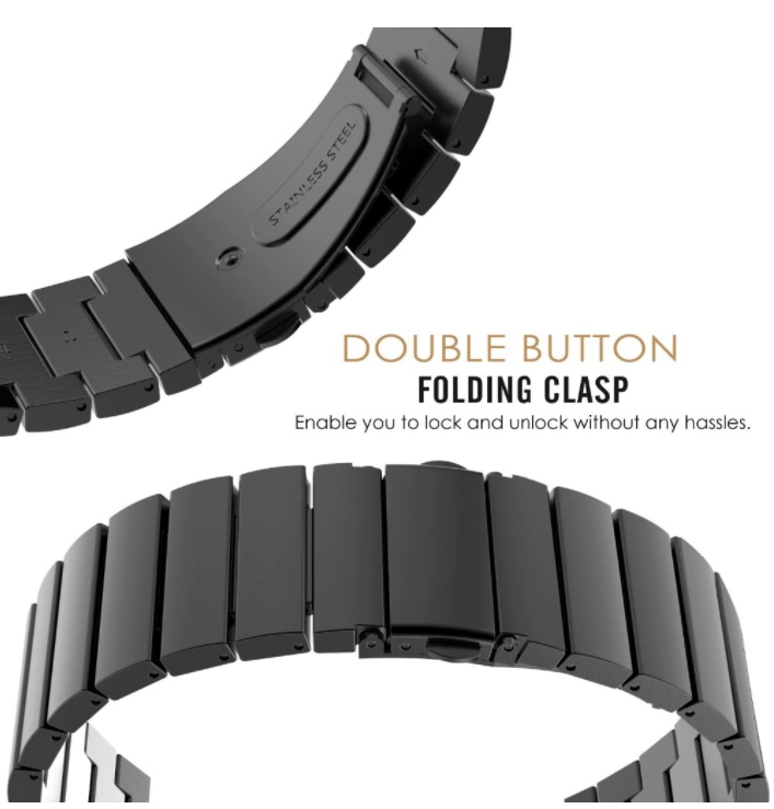 Suunto Run Metal Strap (Black)