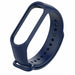 Xiaomi Mi Band 3/4 Silicone Strap (Dark Blue)
