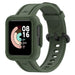 Xiaomi Mi Watch Lite Silicone Strap with Frame (Dark Green)