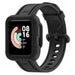 Correa silicona con marco Xiaomi Mi Watch Lite (negro)