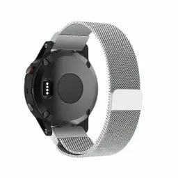 Correa milanesa Garmin Instinct 3 - 45mm (plata)