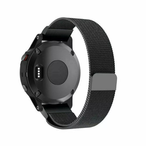 Garmin Forerunner 955 Milanese Strap (Black)