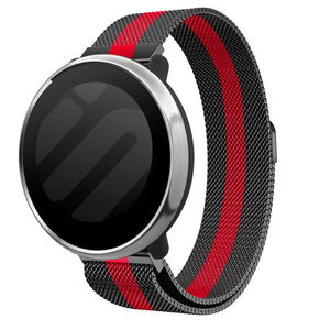 Correa milanesa Suunto Vertical 2 (negro/rojo)