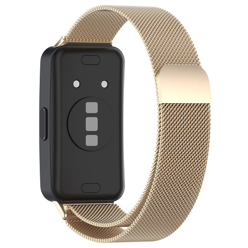 Correa milanesa Huawei Band 10 (champán)