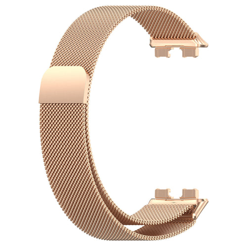 Huawei Band 10 Milanese Strap (Rose Gold)