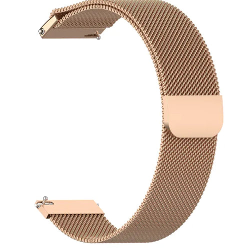 Correa milanesa Suunto 9 Peak (rosa dorado)