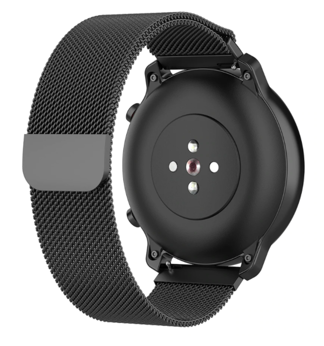 Correa milanesa Amazfit Balance 2 (negro)