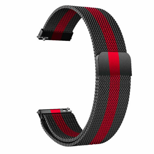 Correa milanesa Suunto Vertical 2 (negro/rojo)
