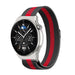 Correa milanese Huawei Watch GT 3 Pro 46mm (negro/rojo)