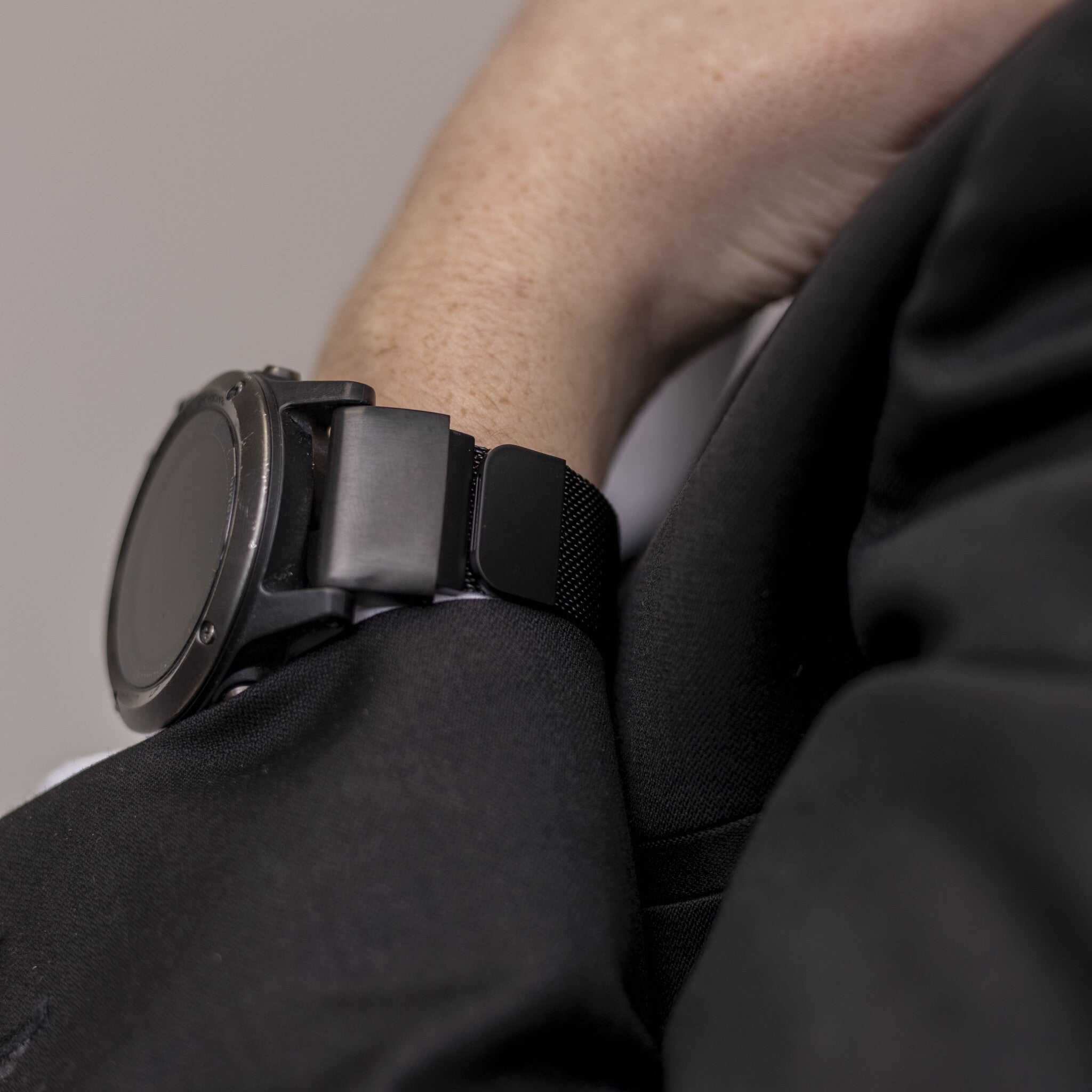 Garmin Approach S62 Milanese Strap (Black)