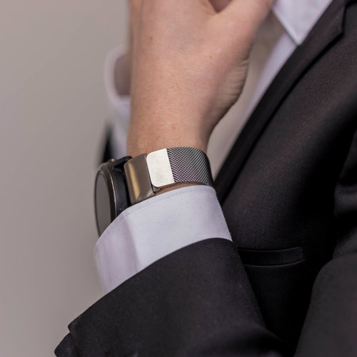 Correa milanesa Garmin Epix Pro (Gen 2) 51mm (plata)