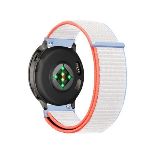 Bandz Correa nylon Loop Garmin Vivomove 3s (leche blanca)
