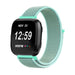 Correa nylon Fitbit Versa (menta verde)
