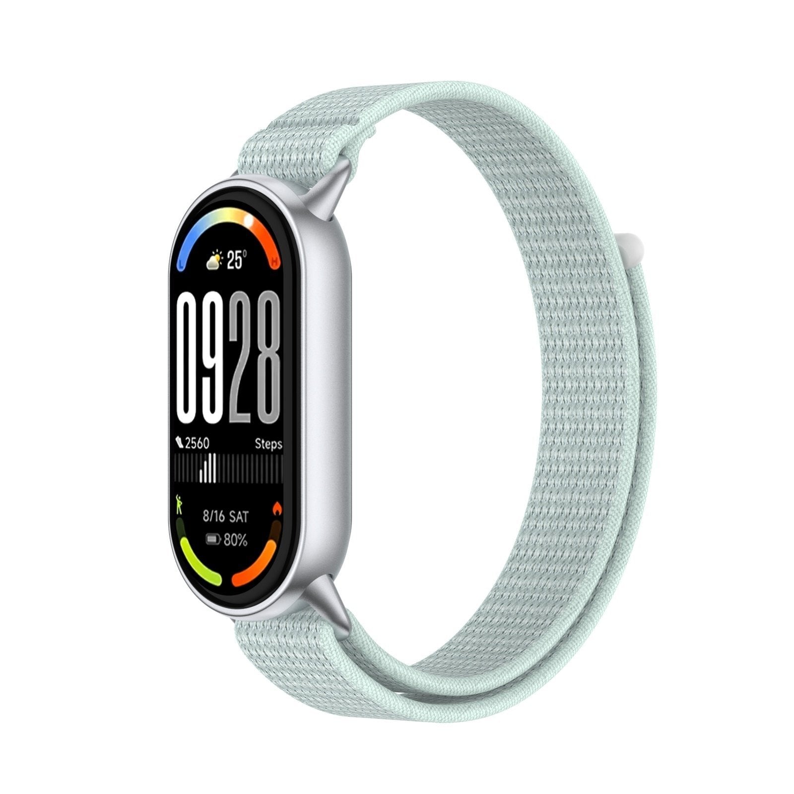 Xiaomi Smart Band 10 Modern Nylon Strap (Cyan)