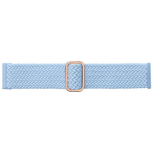 Fitbit Versa 4 Adjustable Woven Strap (Light Blue)