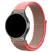 Correa nylon Samsung Galaxy watch FE (rosa neón)