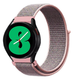 Correa nylon Samsung Galaxy Watch 4 40mm (arena rosa)