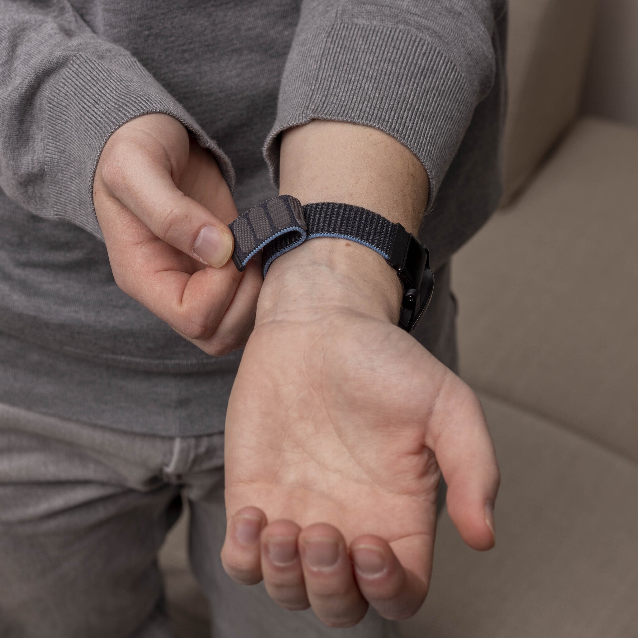 Garmin Approach S60 Nylon Strap (Charcoal)