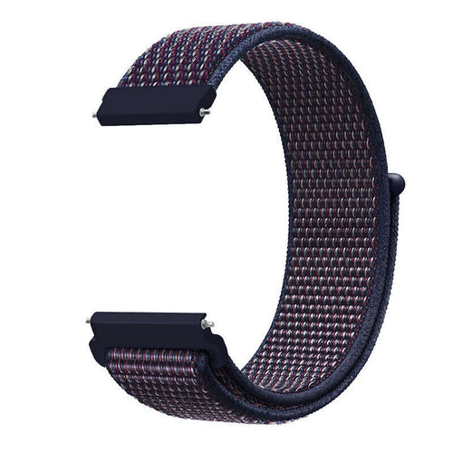 Fossil Gen 4 Explorist (HR) Nylon Strap (Indigo Blue)